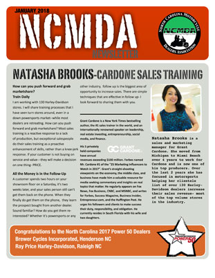 sample newsletter ncmda henderson north carolina sample of a newsletter